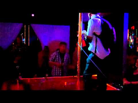 Mormon being beaten with NumChucks at Cheetah's Strip Club in Hollywood