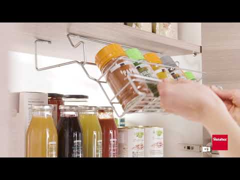 Держатель для специй 39х8х14 см серый Polytherm SPICE-SWING METALTEX 364678 - MegaLavka - фото 1 - id-p2626201280