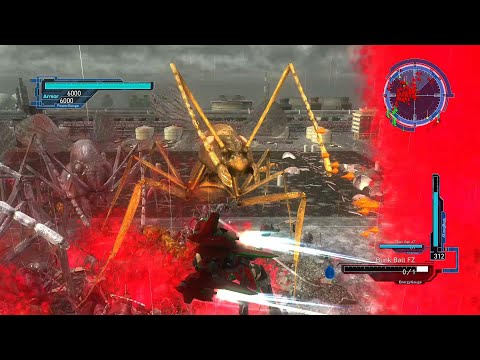EDF Earth Defense Force 5 M 96 Land of Monsters [The Ground is Lava] Wing Diver Inferno