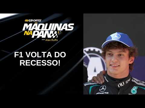 Rodolpho Santos fala sobre o retorno da Formula 1 | MÁQUINAS NA PAN