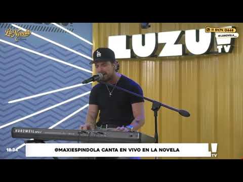 Maxi Espindola - Por Amarte Así (Cristian Castro) | en vivo en Luzu Tv