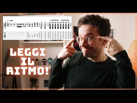 Come LEGGERE RITMICAMENTE uno spartito! 🎸
