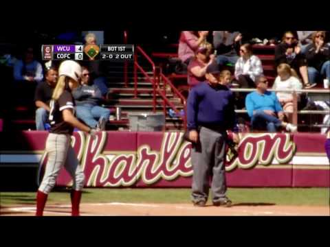 CofC Softball vs. WCU - Highlights
