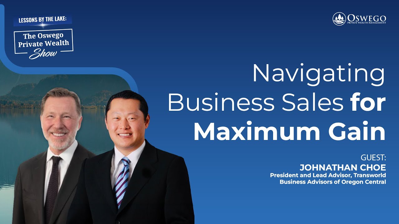 Navigating Business Sales for Maximum Gain (Feat: Johnathan Choe)