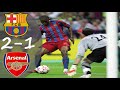 Barcelona vs Arsenal Final UCL 2005/2006 Extended highlights | Arabic Commentary 🎤🔥|