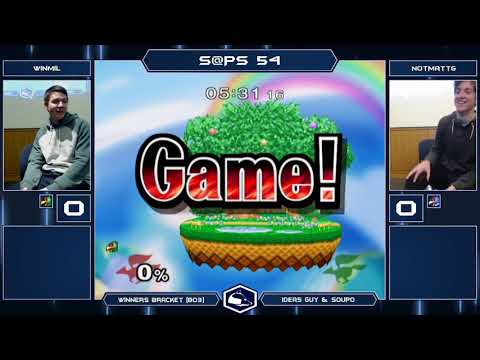 S@PS 54 Melee Singles - winmil (Green Falco) vs NotMattG (Falco) - Winners Bracket