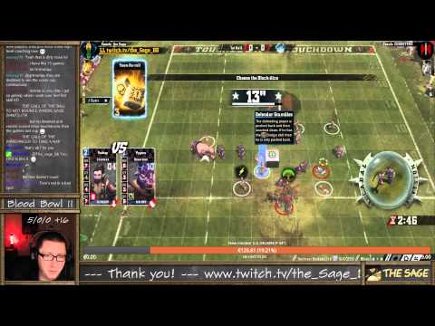 World Cup Wood Elves Game 6 Bashed Hard by Rookie Chaos; end of the run? (the Sage; Bloodbowl 2)