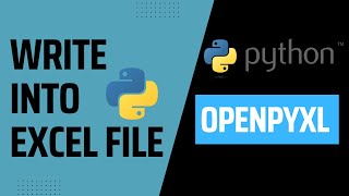 Write/Update data to Excel File | OpenPyXL | Python Automation | Tutorial for Beginners