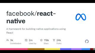 GitHub - facebook/react-native: A framework for building native applic