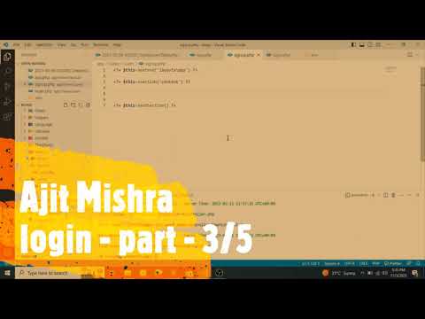 Codeigniter 4 User Login Tutorial - Part - 03 - Register page design and functionality