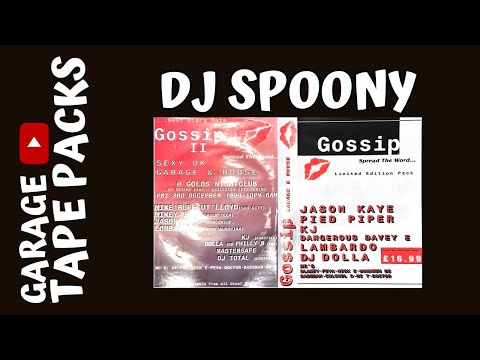 DJ Spoony ✩ Gossip ✩ Garage & House ✩ 1999 ✩ Garage Tape Packs