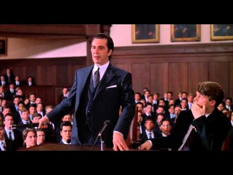 Płk Frank Slade o honorze - "Zapach kobiety", cz.2