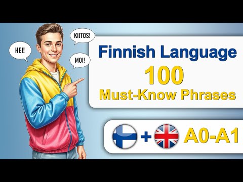 🇬🇧 Finnish for Beginners | 100+ Essential Everyday Phrases | A1 | With Translation
