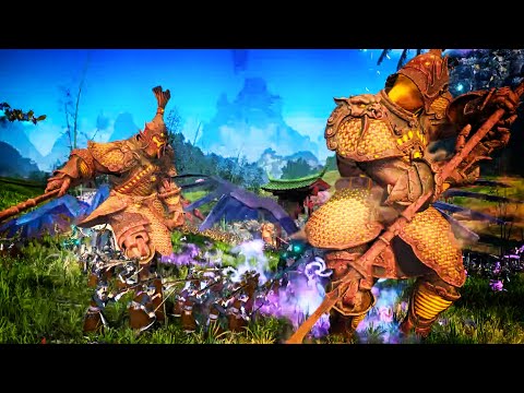 Grand Cathay vs Tzeentch - Land Battle - Total War WARHAMMER 3 Cinematic Battle