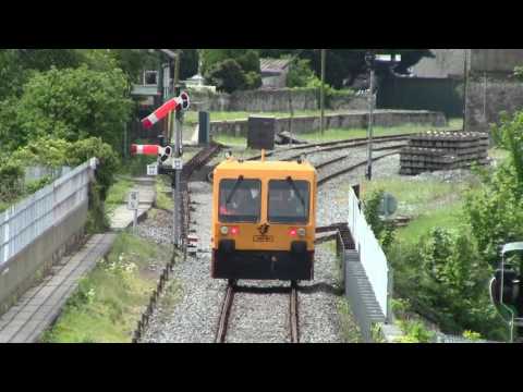 Navan HD-Irish Rail Infrastructure Inspection car no.721 passes on inspection to Tara Mines