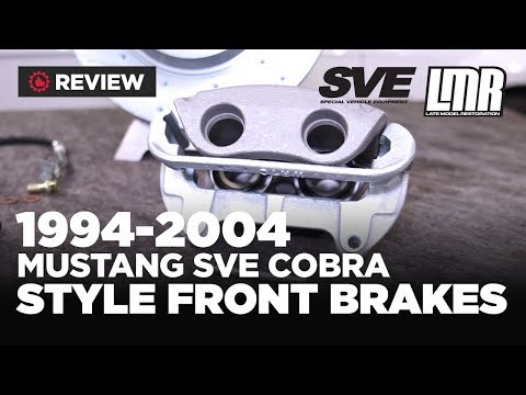 1994-2004 Mustang SVE Cobra Style Budget Front Brake Upgrade Kits - Review