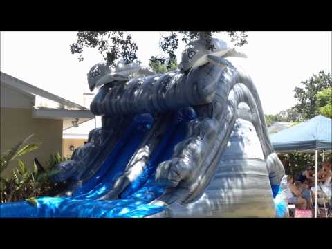 King of Bounce Water Slide Rental in Orlando