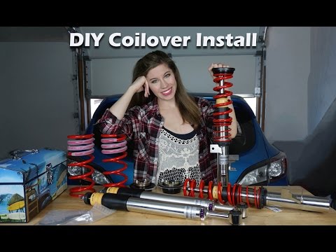 HOW TO INSTALL COILOVER SUSPENSION!