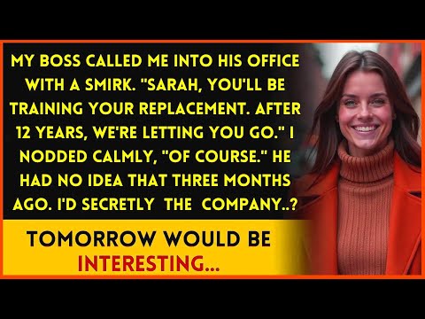 He Fired Me With a Smirk—But Had No Clue I’d Secretly Taken Over the Company Months Ago