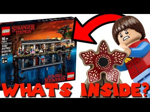 Lego Stranger Things Unboxing! - Whats Inside? - The Upside Down 75810