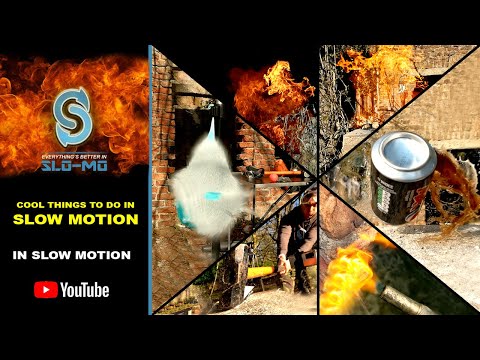 COOL THINGS TO DO IN SLOW MOTION (Huewai P40 Pro)