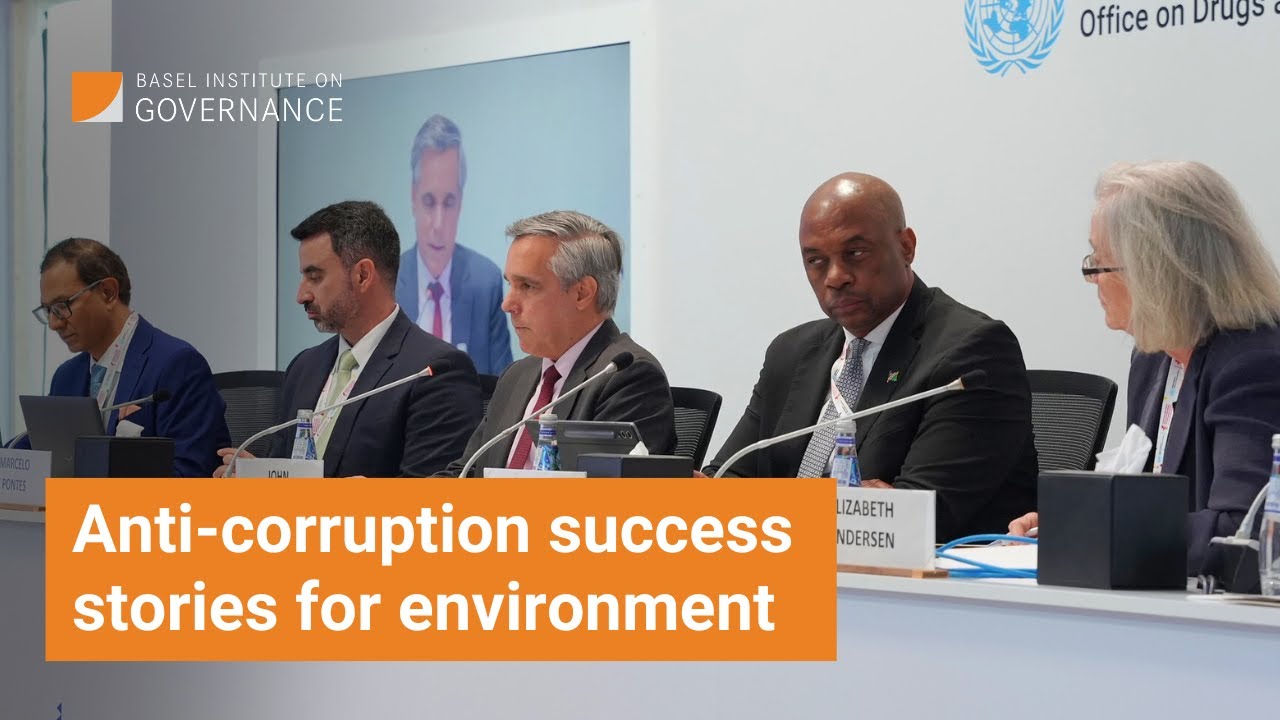 Anti-corruption success stories for environment (Environment Day 4 – High-Level Event | CoSP11)