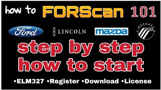 Forscan 101 what is it how to begin where to buy how to start tutorial basics
