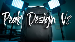 BEST CAMERA BACKPACK FOR TRAVEL!! Peak Design Backpack v2