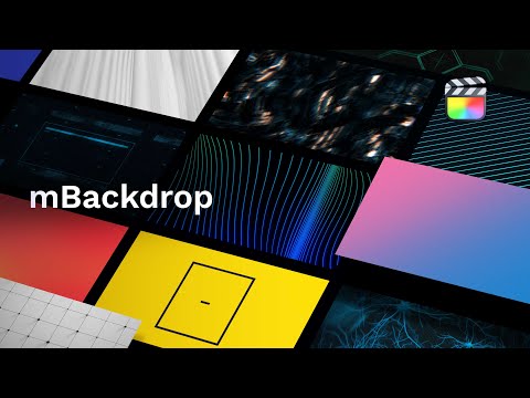 mBackdrop - Motion Design Backgrounds For Final Cut Pro - MotionVFX