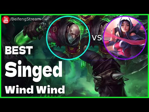 🛑 Wind Wind Singed vs Irelia Top (2000 LP Singed OTP) - Wind Wind (小风风c) Stream 20.6.2022