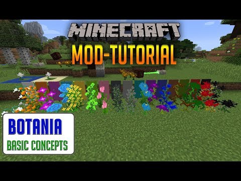 BOTANIA Mod Tutorials | (Pt. 1) Die Basics von Botania | 1.12.2 | J28 [German]