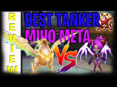 BEST TANKER FOR MIHO META DEFENSE in G3- isengdudegame Summoners War