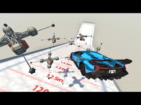 BeamNG drive - Sky Jumping Spinner Madness