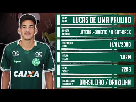 ⚽ LUCAS LIMA / LATERAL-DIREITO / Lucas de Lima Paulino