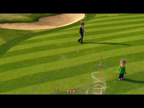 Everybody's Golf - what a shot