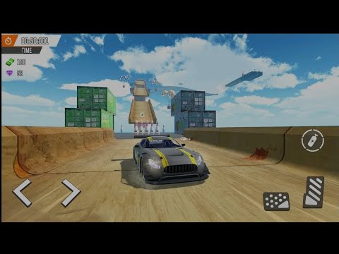 Super Hero Mega Ramp Car Stunts - Impossible Car Tracks - Level 1 to 17 - Android Gameplay #2