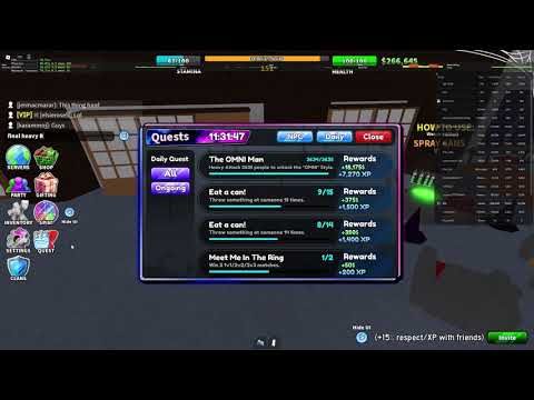 COMPLETING omni man quest in fight in a school!