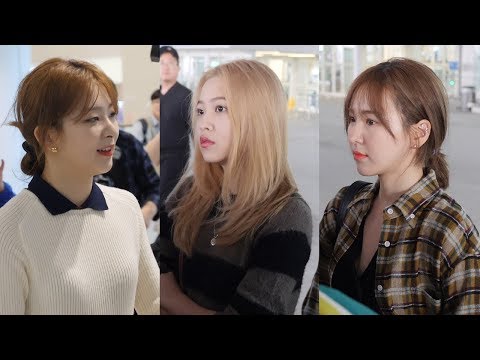 190922 레드벨벳 슬기 웬디 조이 예리 입국 직캠 4K Red Velvet Arrival fancam @ 인천공항 by Spinel