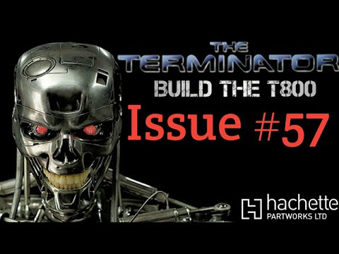 Build The Terminator - Issue 57 - Finnish The Right Hip Joint & Assembling a Leg Part