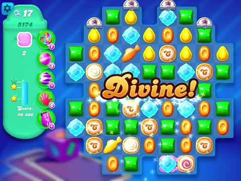 Candy Crush Soda Saga 4K (Level 5171 - 5175)