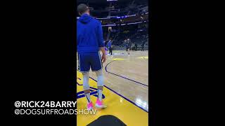 Stephen Curry’s Homage to Hall of Famer Rick Barry