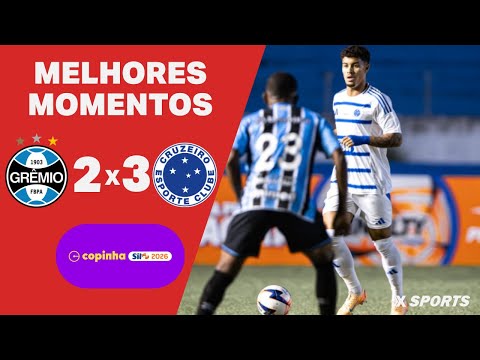 Gols e lances de Grêmio x Cruzeiro