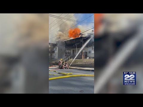 Firefighters put out house fire on Lincoln Street in Pittsfield