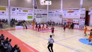 preview picture of video 'Karhubasket - Pyrintö 8.1.2014 Highlights [Full HD]'