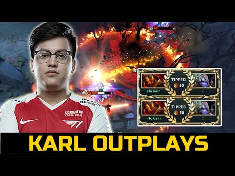 BLACKLIST.KARL MID OUTPLAYS WITH HIS MASTER TIER EMBER DOTA 2