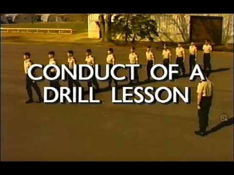Canadian Forces - Conduct of a Drill Lesson