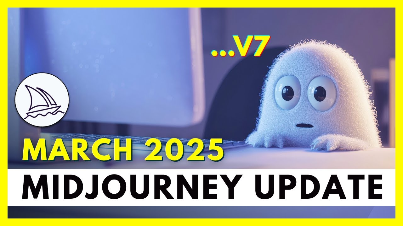 Midjourney Update | March 2025: V7 IMMINENT! New Editor Selection Tool, Patchwork and Video