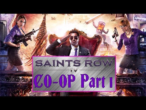 Saved The World, or Did We? - Saints Row IV CO-OP Playthrough w/Saturn Part 1