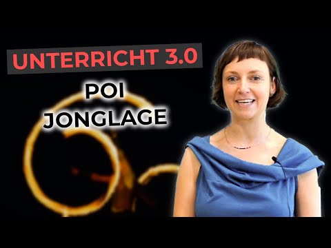 Zirkusreife Fähigkeiten lernen: Akrobatik-Unterricht mit Poi-Schwingen