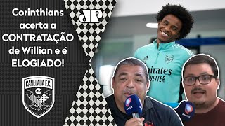 ‘Willian é do Corinthians! E o Timão agora fica perigosíssimo’: veja debate